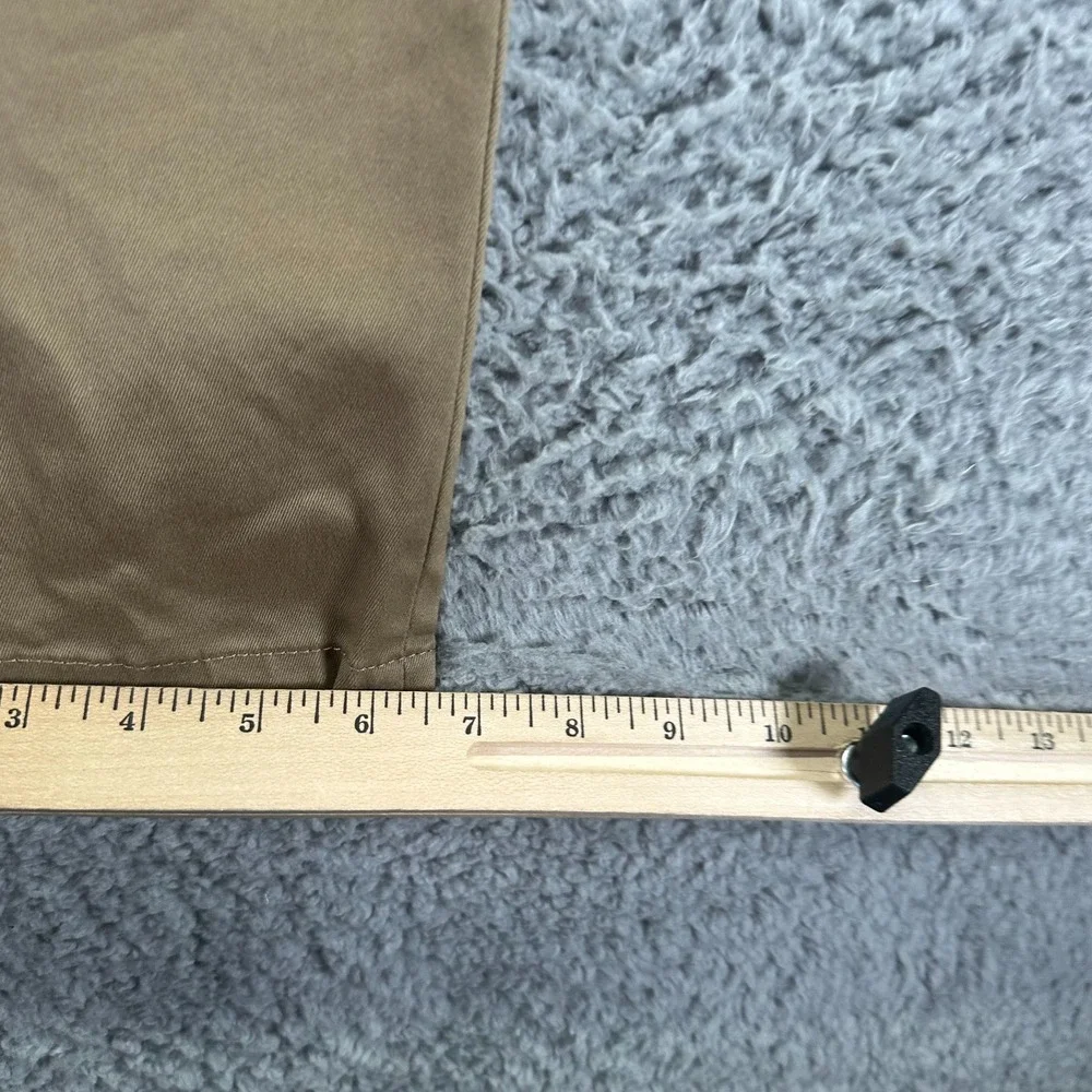 Banana Republic Mason Pant Mens 33x30 Brown Cotton Chino Tapered Athletic Preppy